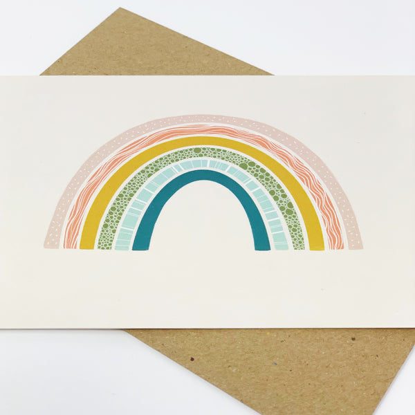 rainbow card - lomond paper co.