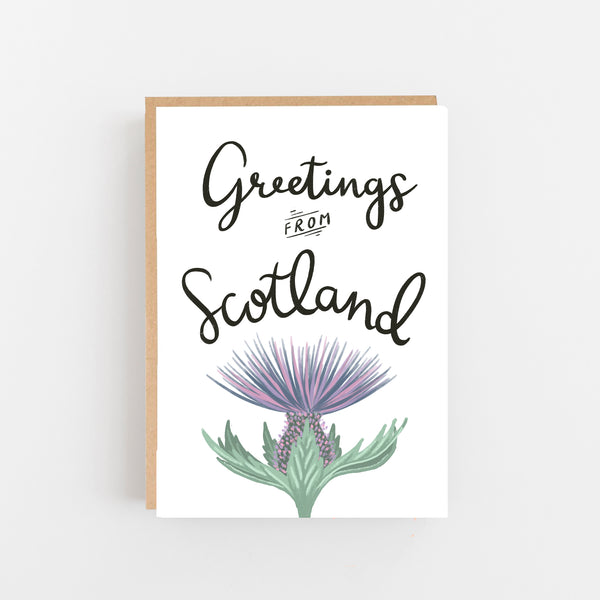 Set of 6 Scottish Cards