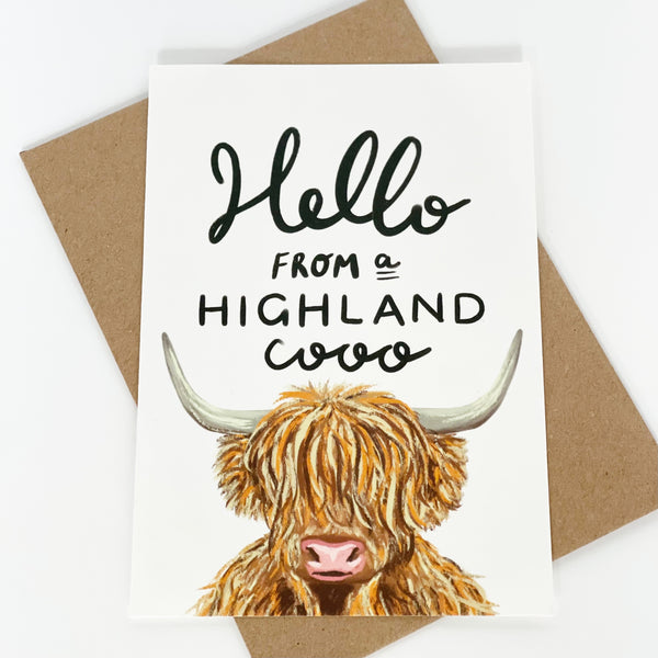Hello from a Highland cooo