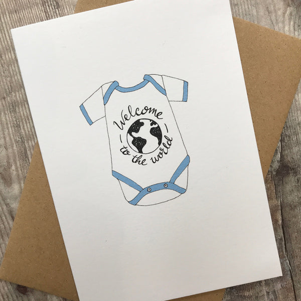 welcome to the world baby boy - lomond paper co.