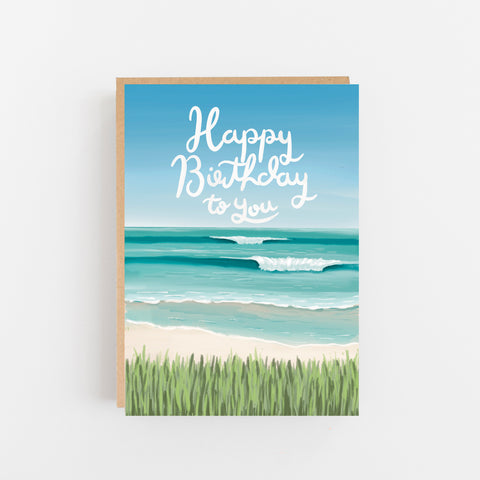 Happy Birthday  To You - Sea