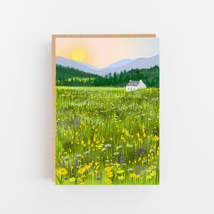Summer Meadow - Greeting Card