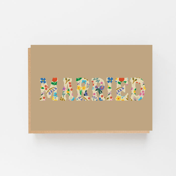 Married Romanian Pattern Card