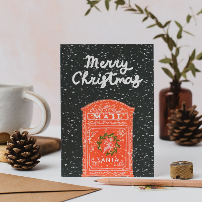 Merry Christmas - Santa Post Set of 8 Cards