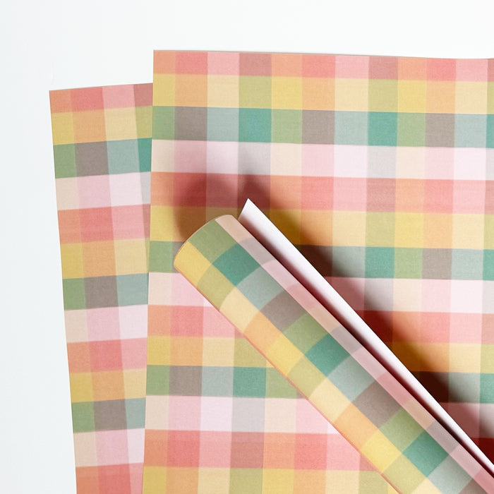 Olde Christmas Shoppe - Chequered Gift Wrap