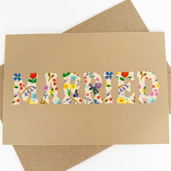 Married Romanian Pattern Card
