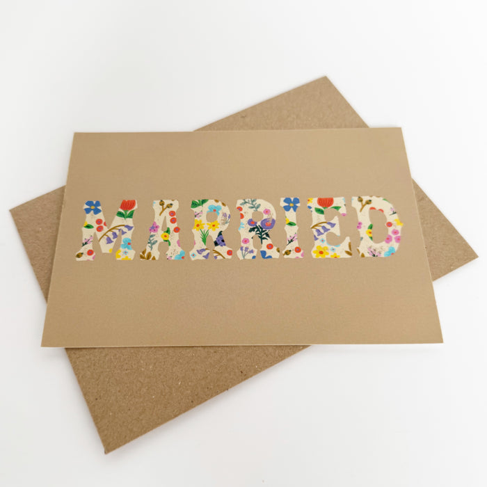 Married Romanian Pattern Card