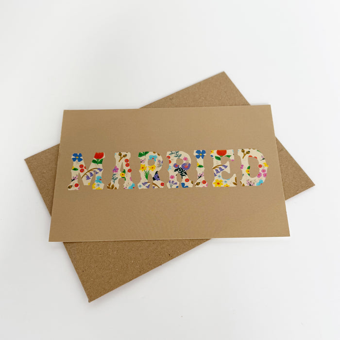Married Romanian Pattern Card