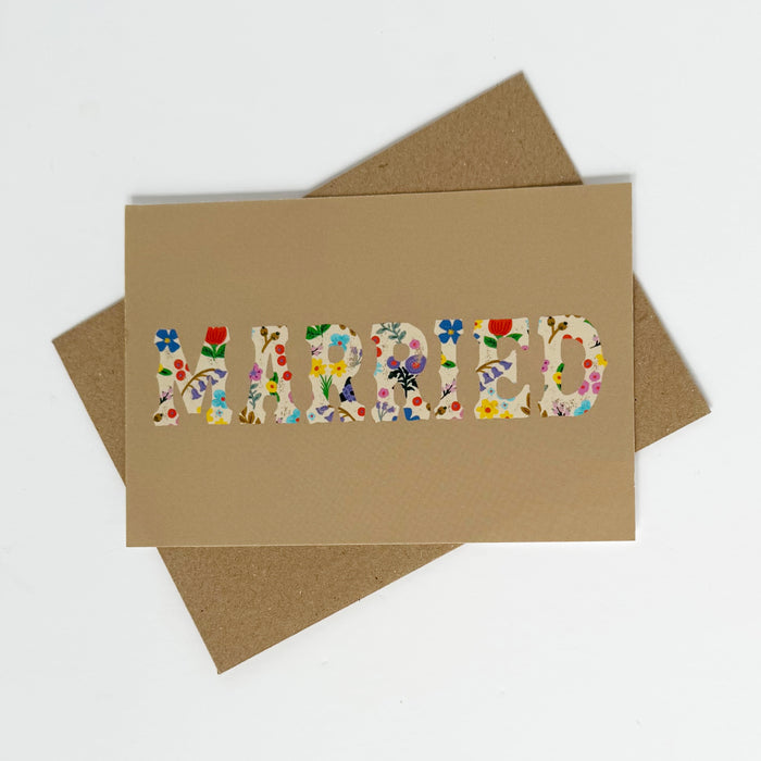Married Romanian Pattern Card