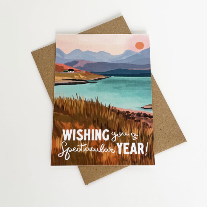 Wishing You A Spectacular Year Greeting Card