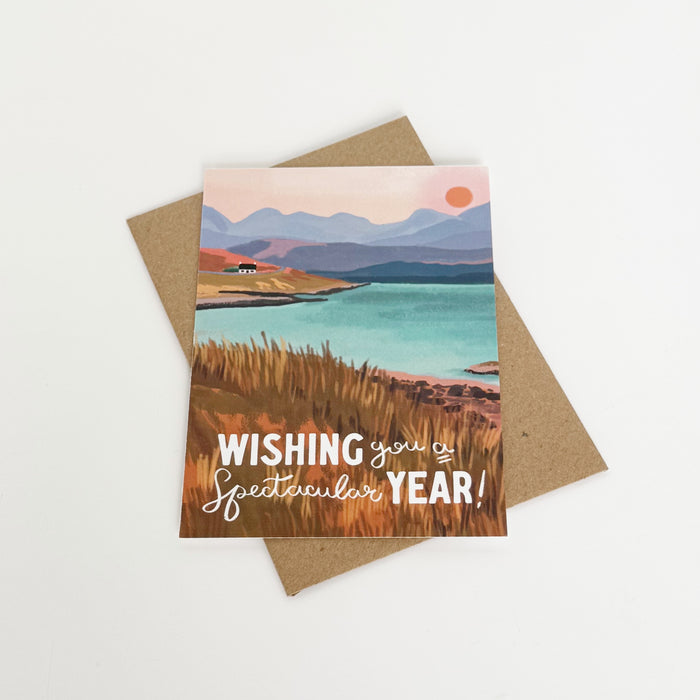 Wishing You A Spectacular Year Greeting Card