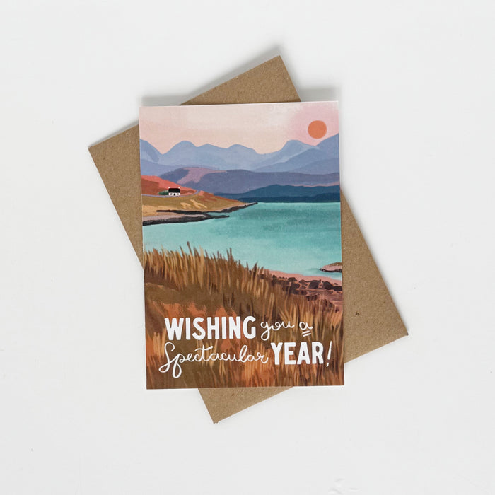 Wishing You A Spectacular Year Greeting Card