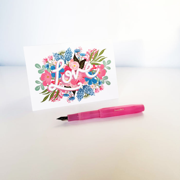 LOVE Flowers - Greeting Vard