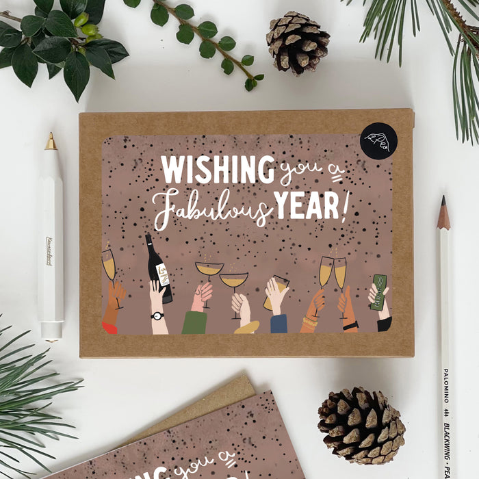 Wishing You A Fabulous Year Card Pack
