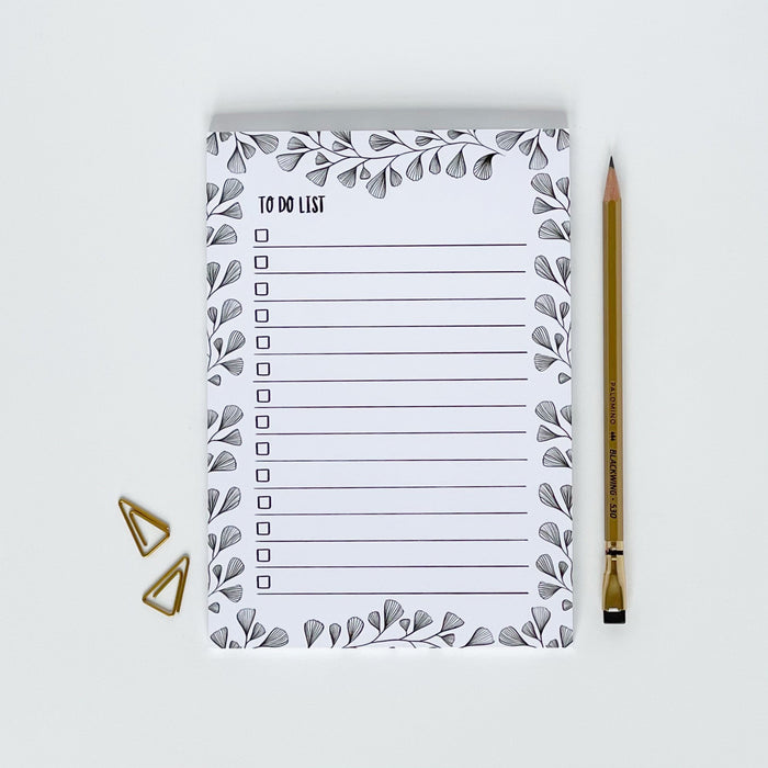 SALE Leaf To Do List - Notepad
