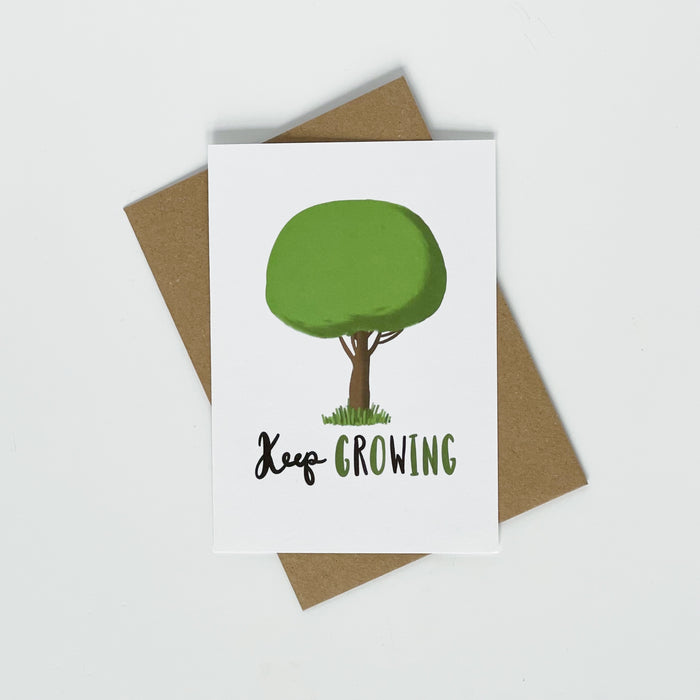 Keep Growing Card