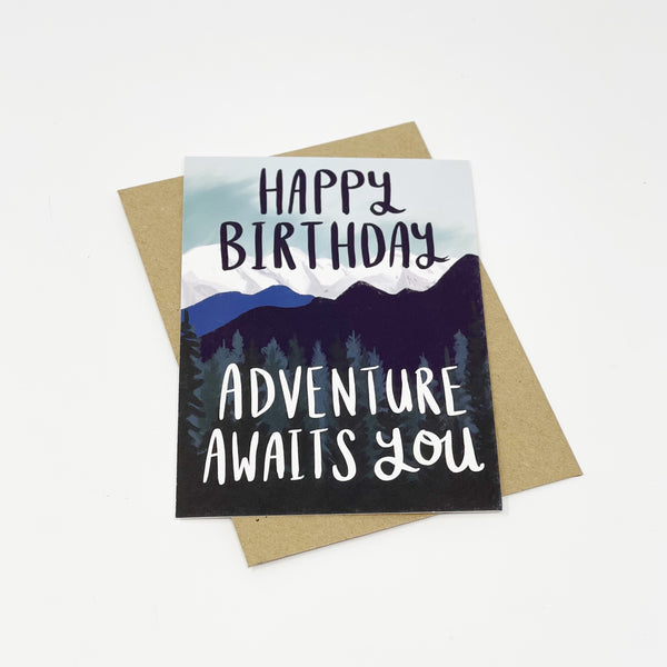 Happy Birthday - Adventure Awaits You