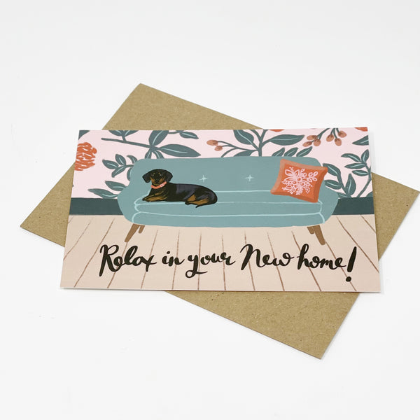 Relax in your New Home Card