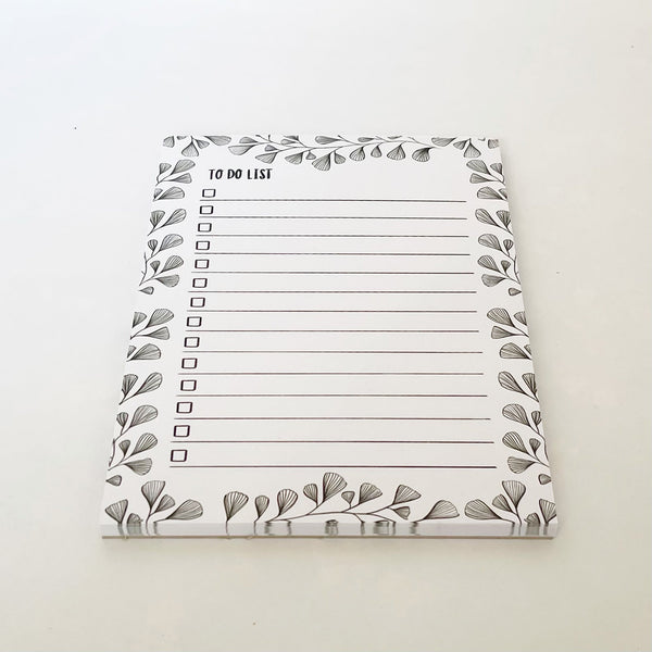 SALE Leaf To Do List - Notepad