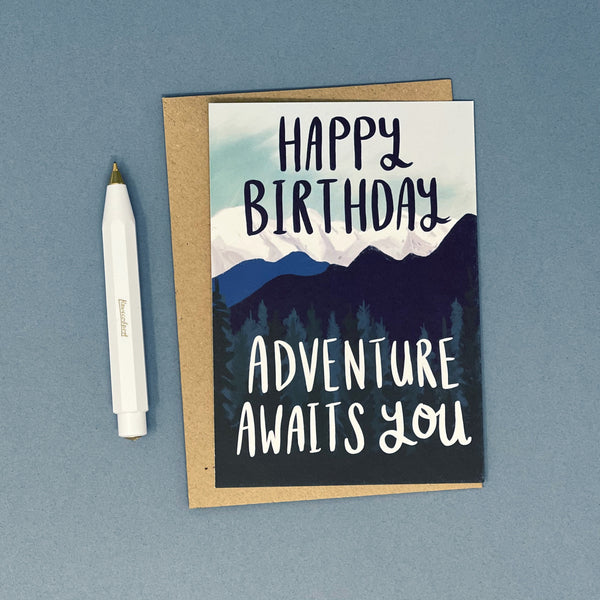 Happy Birthday - Adventure Awaits You