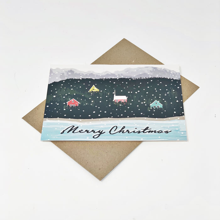 Scandi Houses "Merry Christmas"