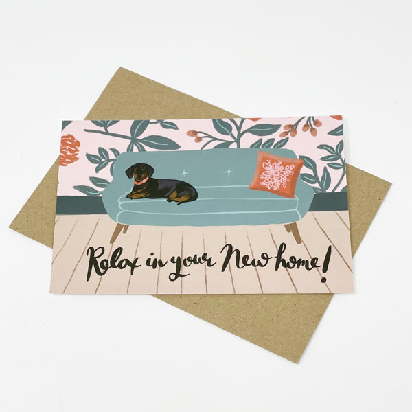 Relax in your New Home Card