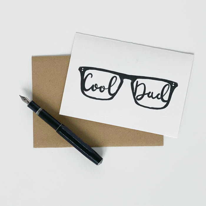Cool Dad Glasses Card