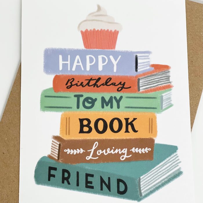 Happy Birthday To My Book Loving Friend