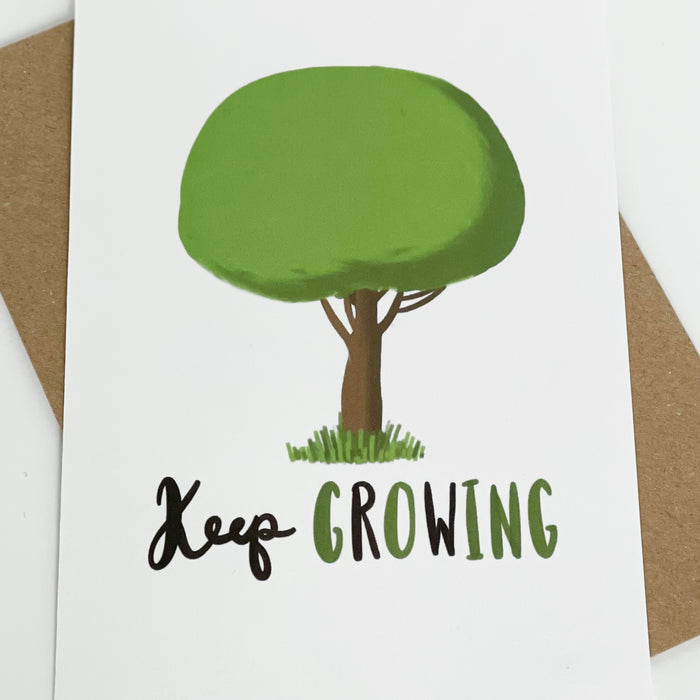 Keep Growing Card