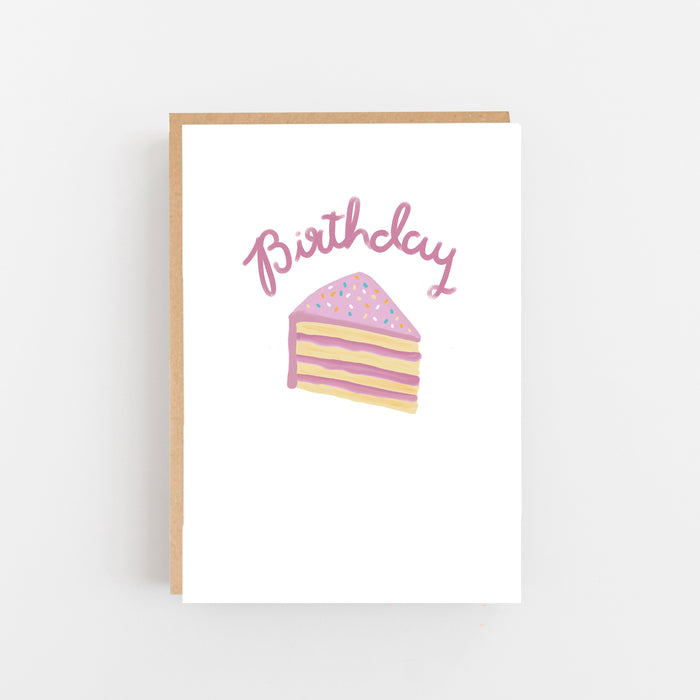 Set of 8 Birthday Cake Cards