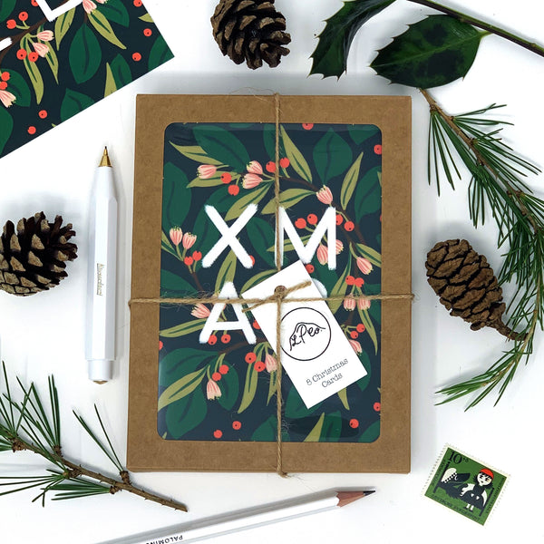 Xmas & Noel - Pack of 8 Cards