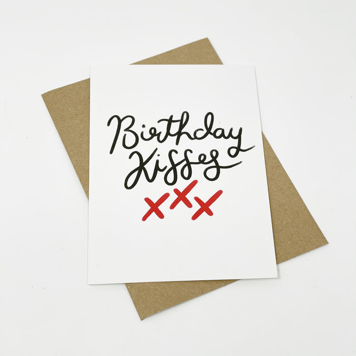 Birthday Kisses Card