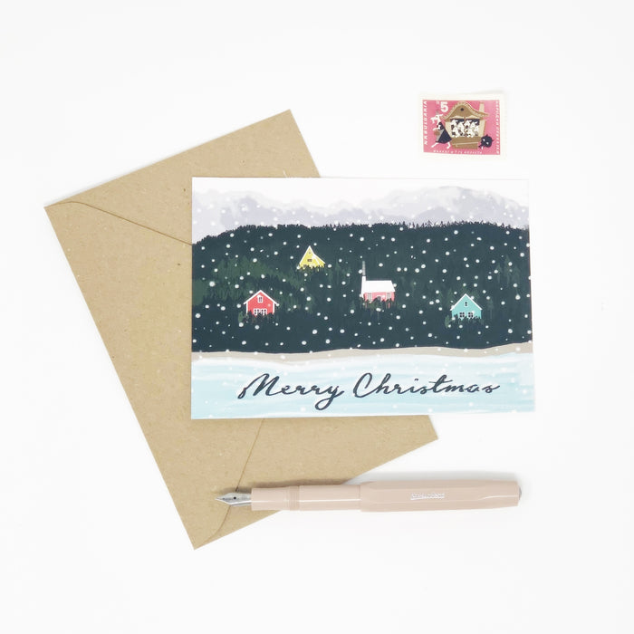 Scandi Houses - Pack of 10 Cards