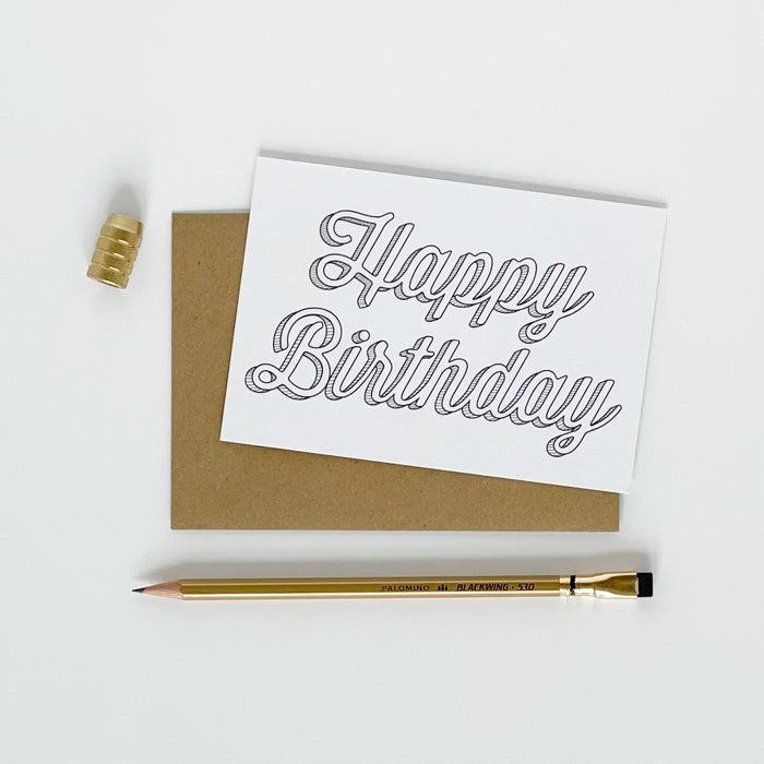 Happy Birthday - Landscape