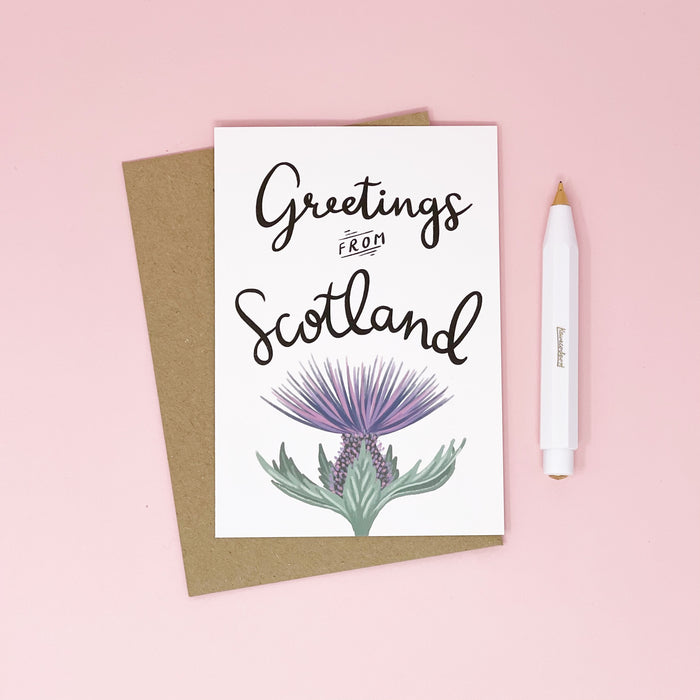 Greetings from Scotland