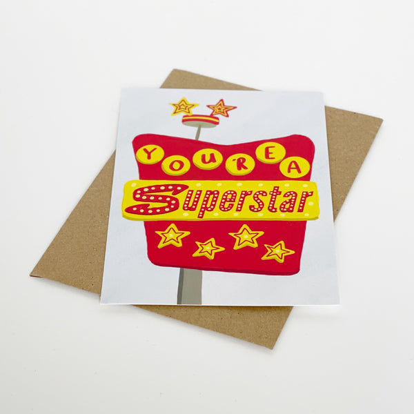 You're A Superstar Card
