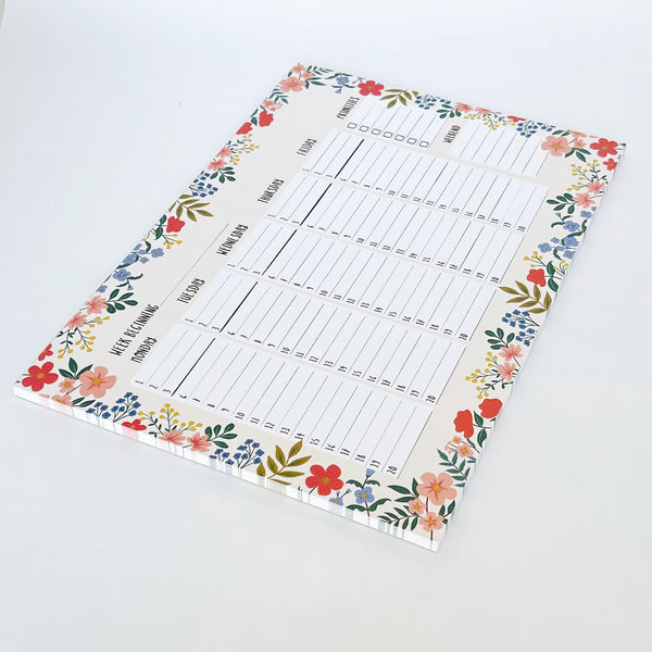 FLORAL Weekly Planner