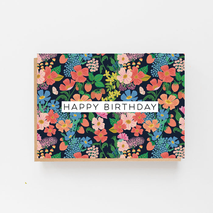 Happy Birthday Summer Card Set of 6