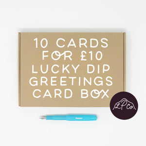 Lucky Dip Greetings Card Box