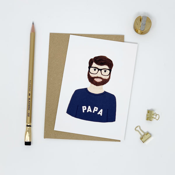 Papa Father's Day Card - Lomond Paper Co.
