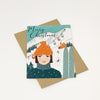 Merry Christmas Ski-ing Card - Lomond Paper Co.