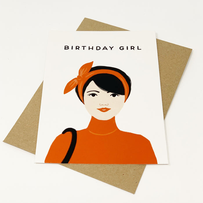 Birthday Girl - Black Hair - Lomond Paper Co.