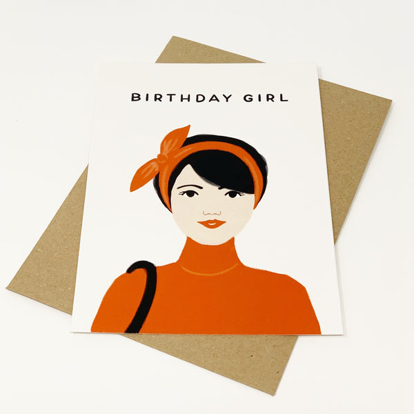 Birthday Girl - Black Hair - Lomond Paper Co.
