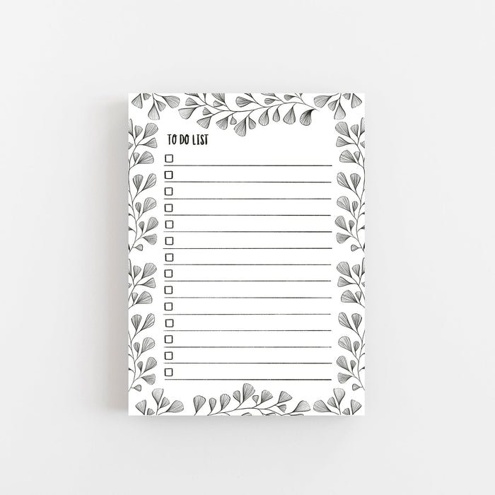 SALE Leaf To Do List - Notepad
