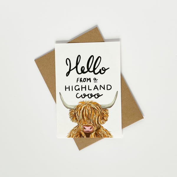 Hello from a Highland cooo