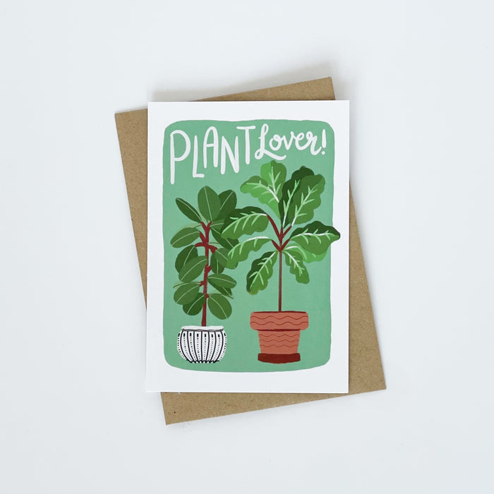 Plant Lover Greeting card