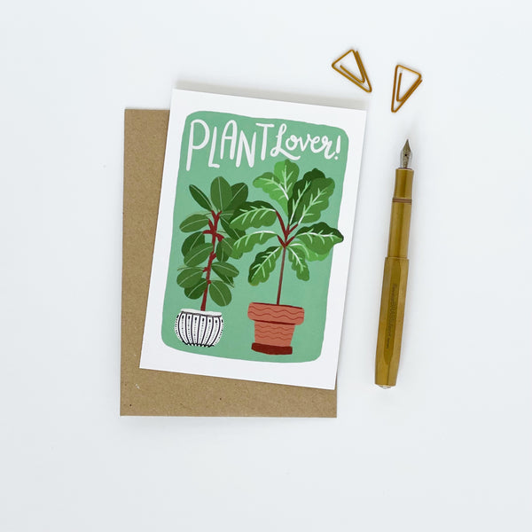 Plant Lover Greeting card