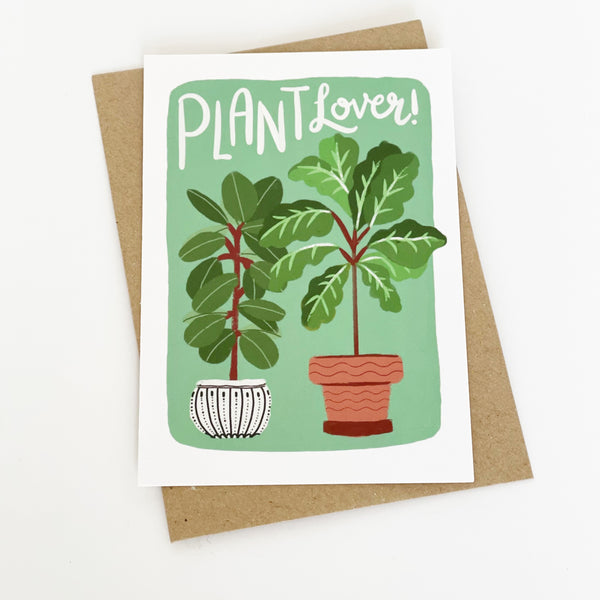 Plant Lover Greeting card