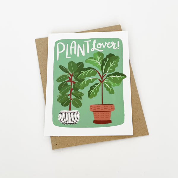 Plant Lover Greeting card