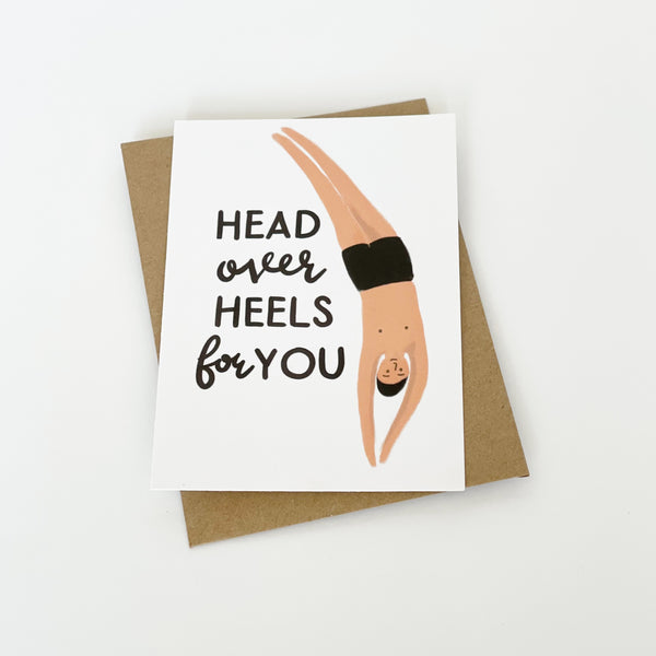 Head Over Heels For You (BOY) -  Greeting Card